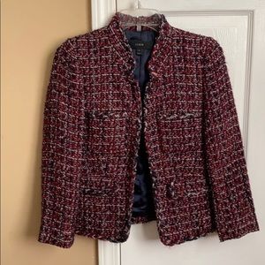 Jcrew tweed blazer